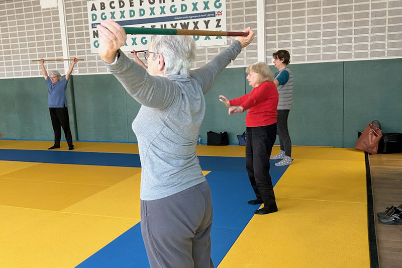 Cours de gym douce