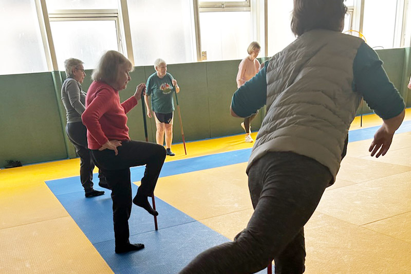 Cours de gym douce