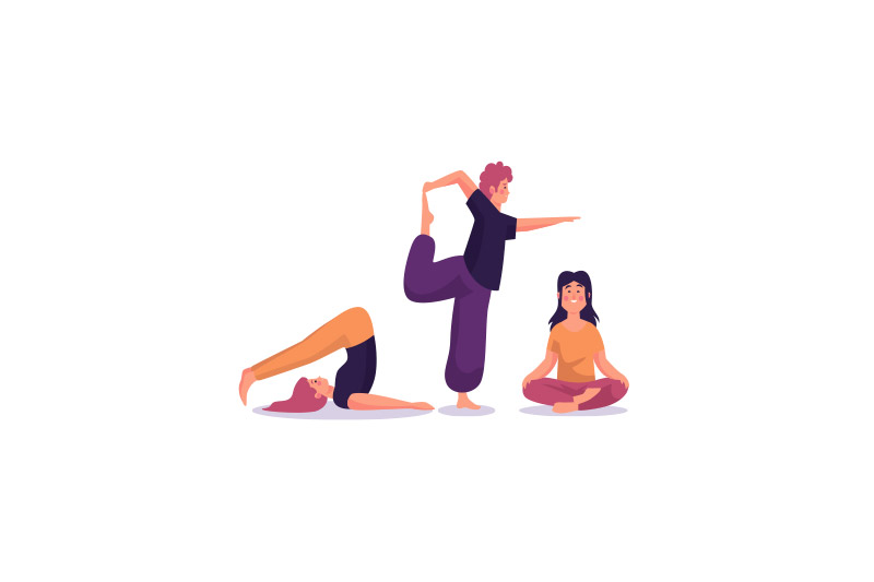 Illustration de la gym douce
