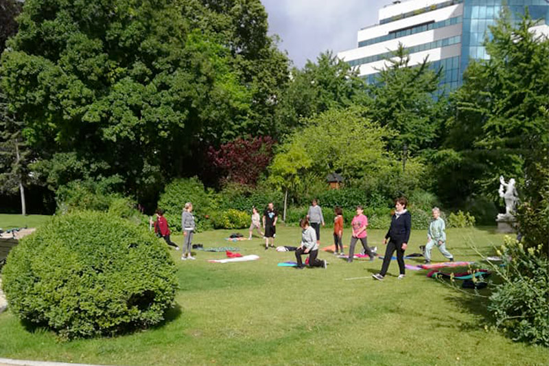 Activité en plein air proposée par l'ESL - Entente Sportive Levalloisienne à Levallois-Perret